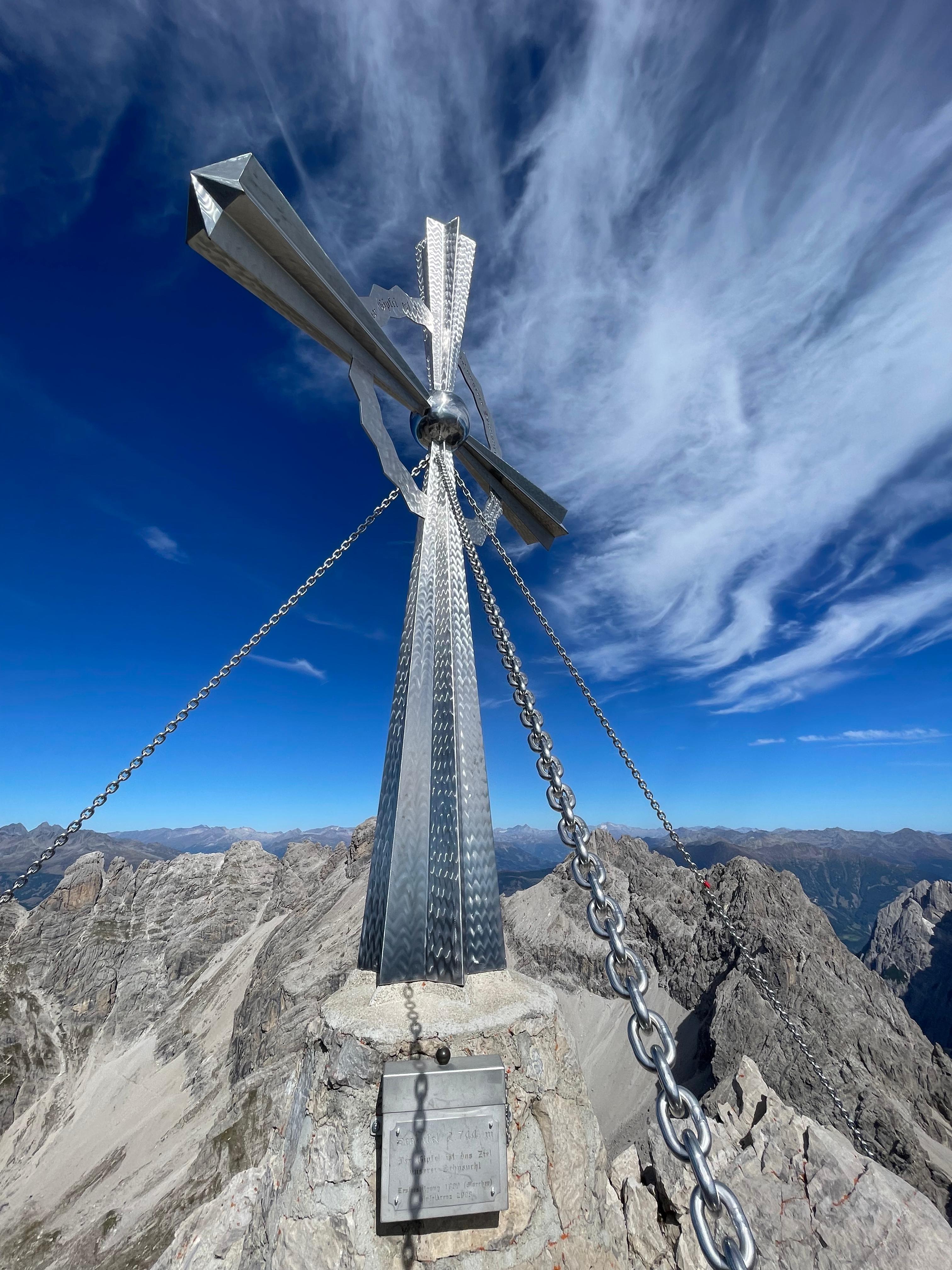 Gipfelkreuz am Nassfeld